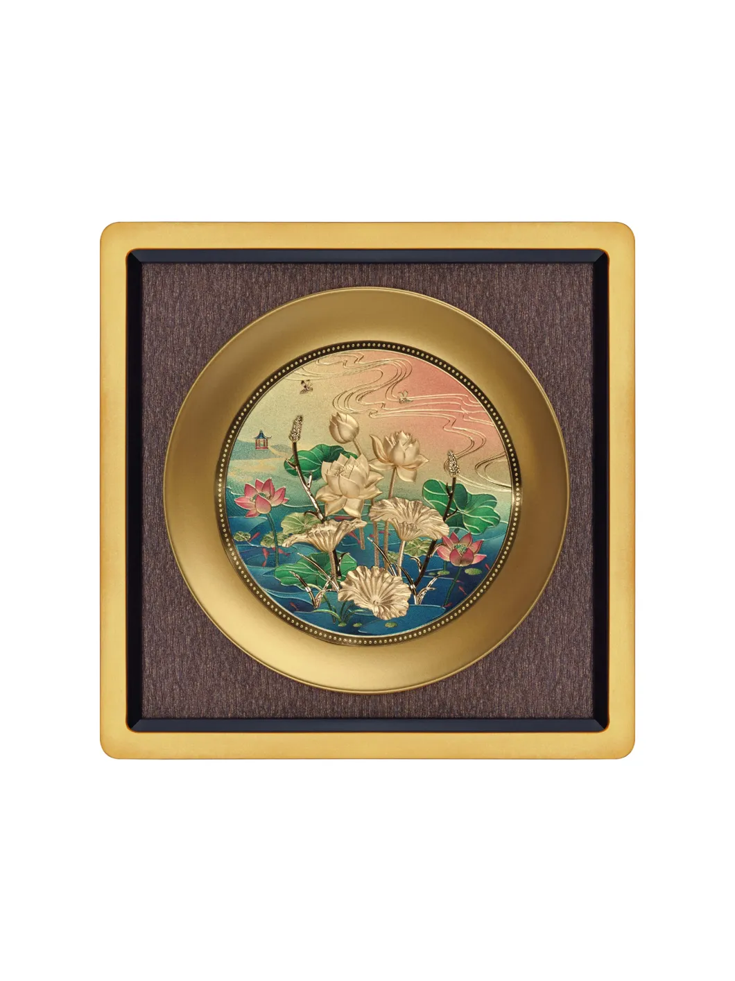 Tranh hoa sen 30x30
