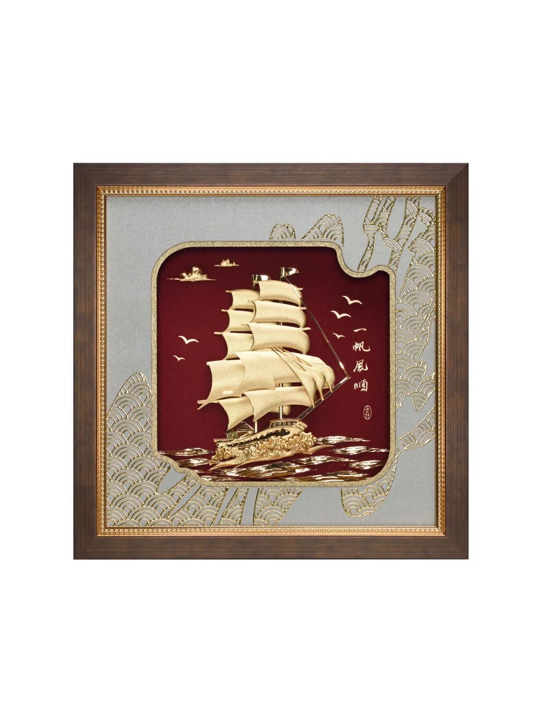 Tranh thuyền buồm 30x30