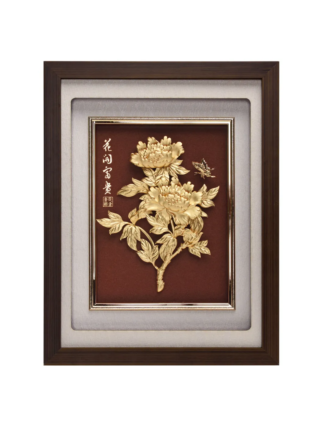 Tranh hoa mẫu đơn 25x32