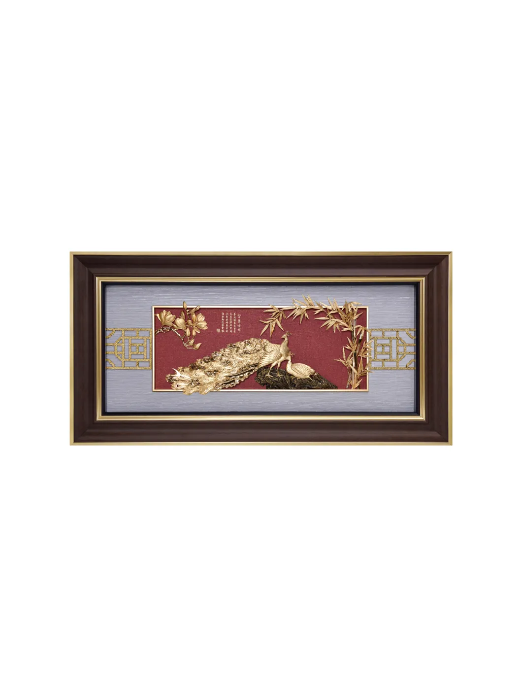 Tranh công phú quý 42x81