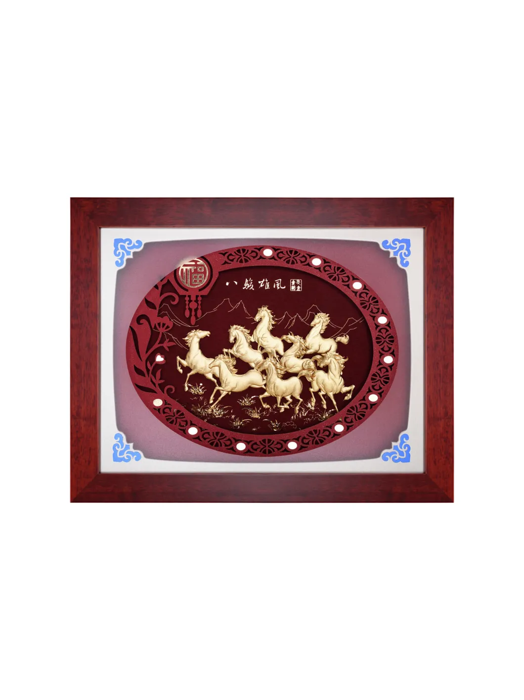 Tranh ngựa chiến thắng 26x33