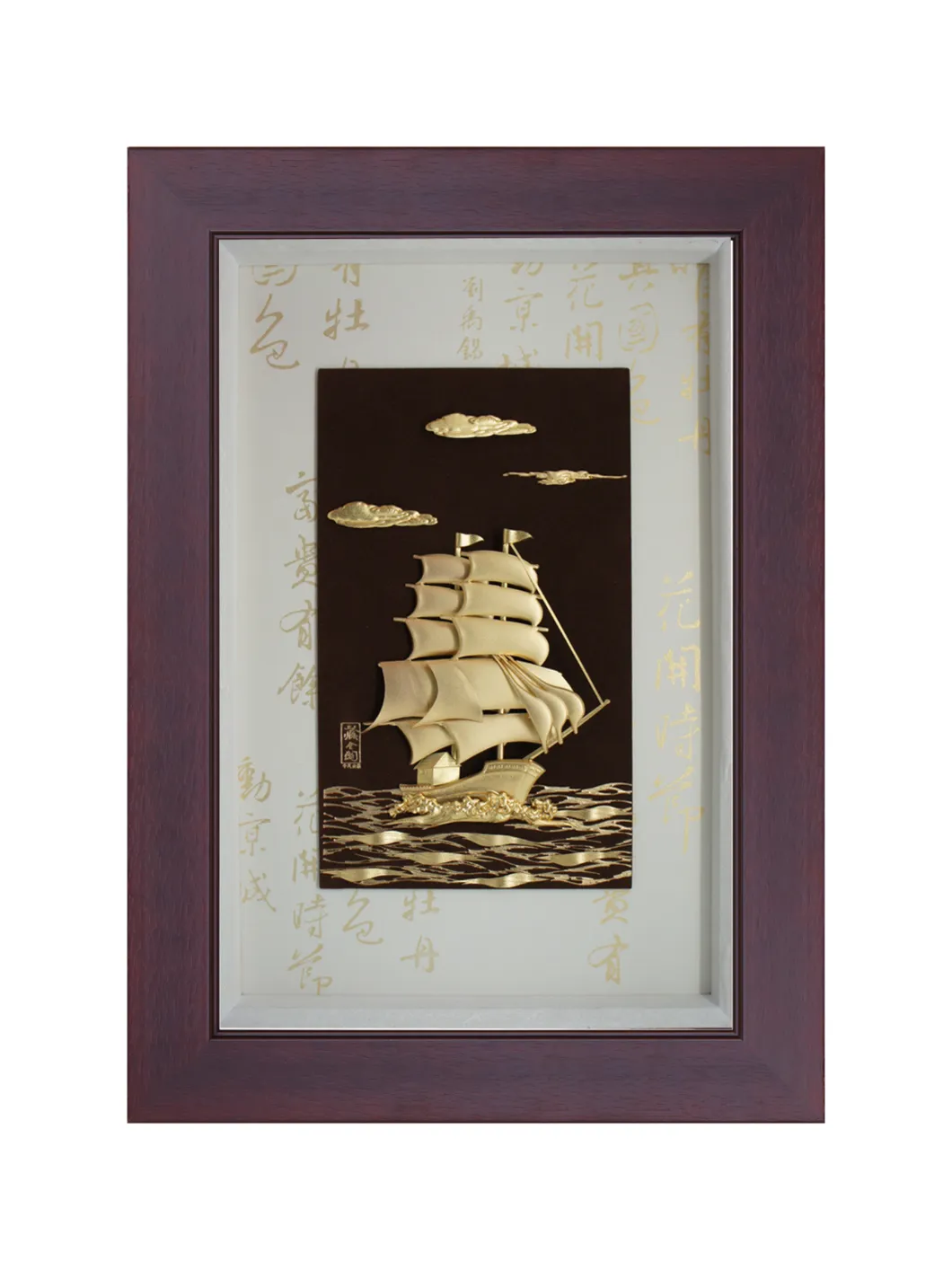 Tranh thuyền buồm 36x50