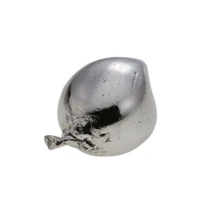 Quả dừa cỡ nhỏ mạ bạc Comyns