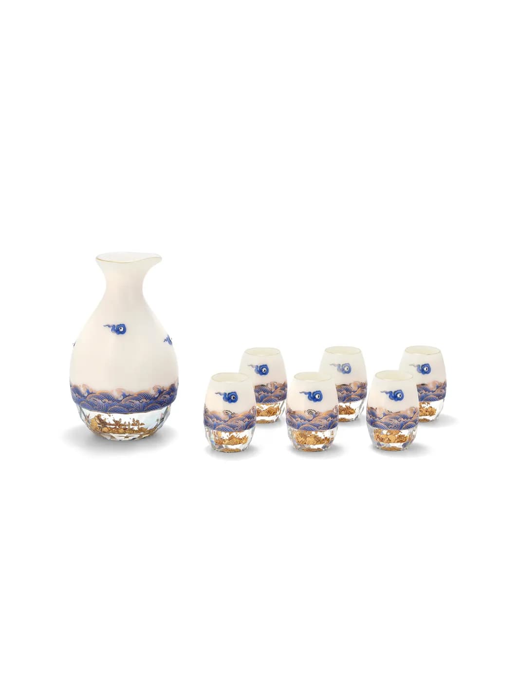 Bộ rượu sứ thanh vân