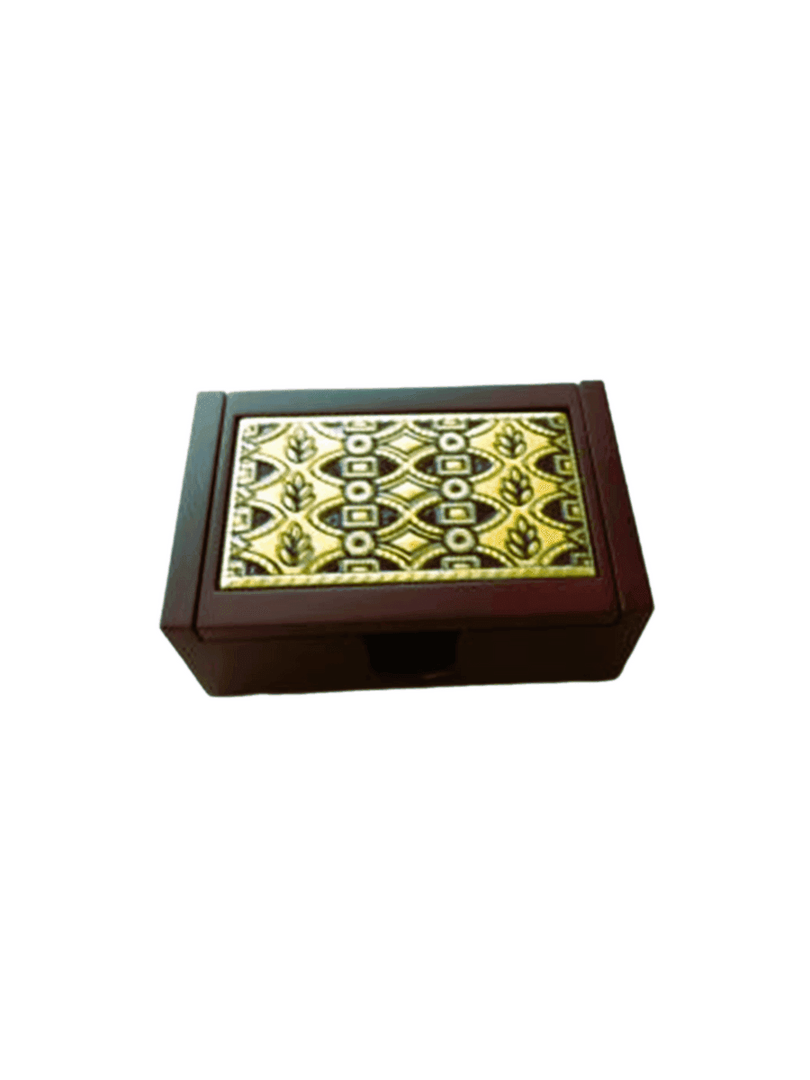 Hộp đựng danh thiếp mạ vàng