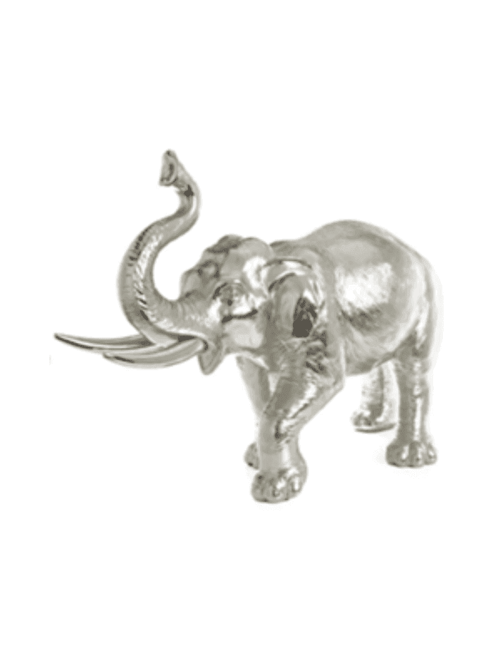 Tượng voi Maharaja mạ Palladium
