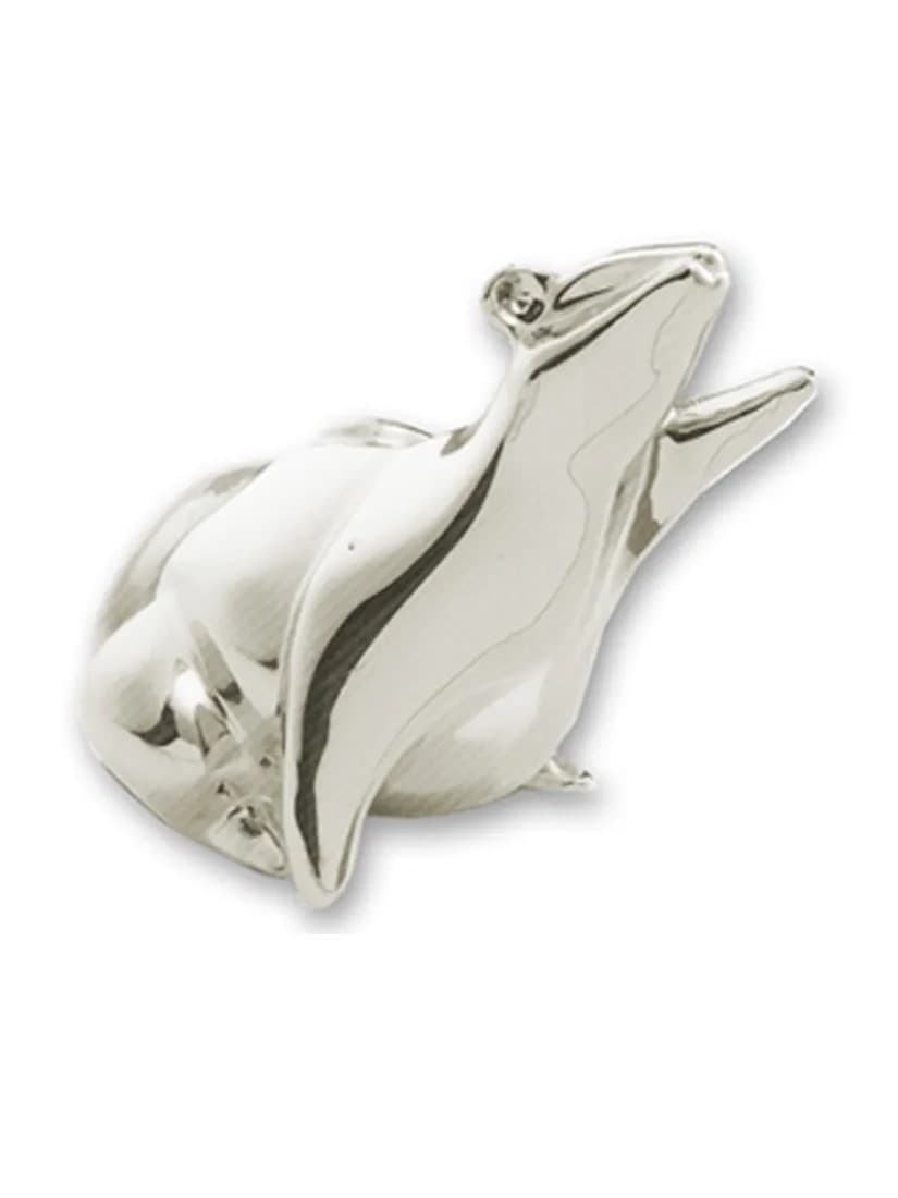 Tượng chuột vàng cách điệu mạ Palladium