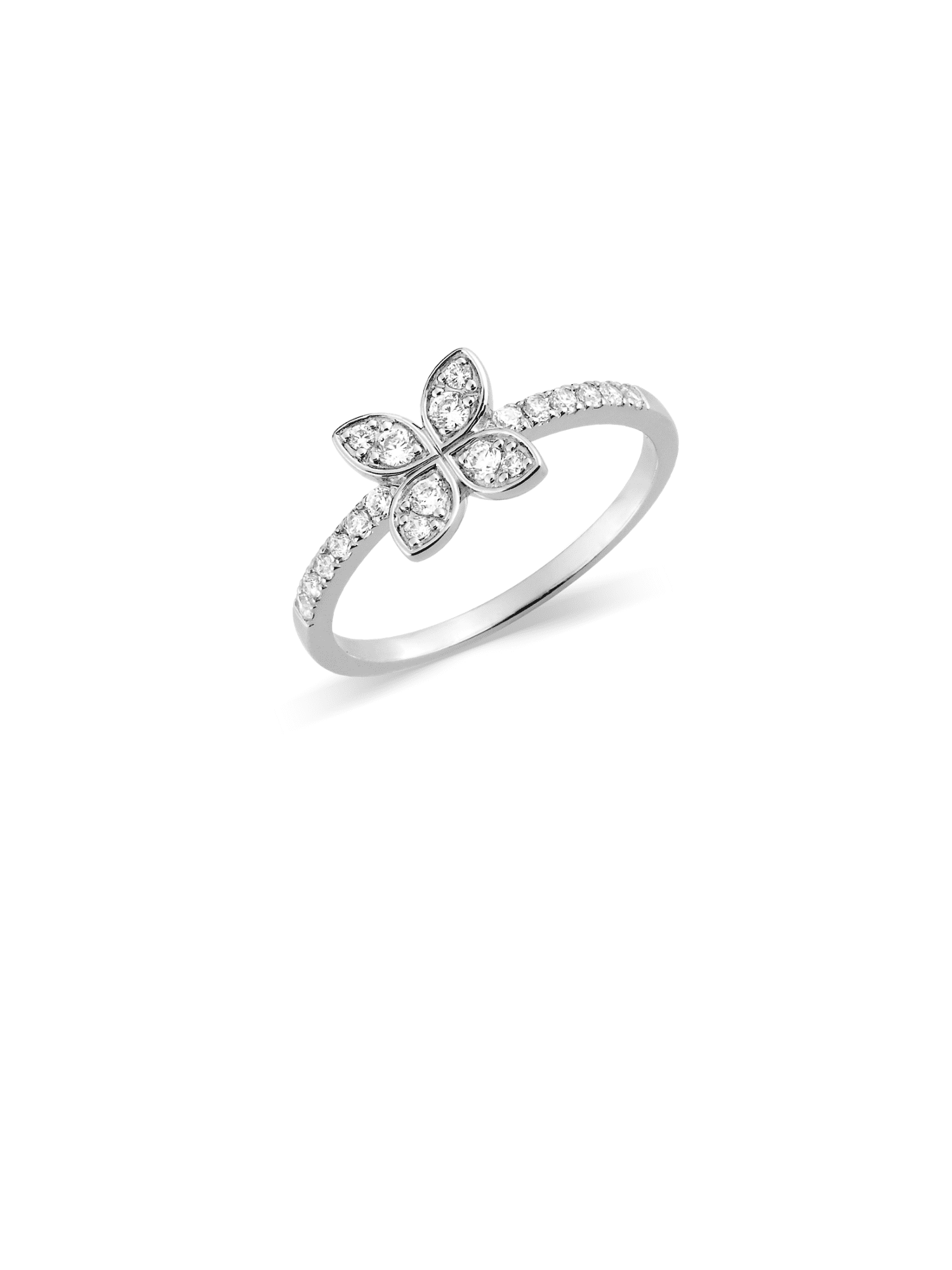Nhẫn vàng trắng La Verne 18K gắn Kim Cương (53)