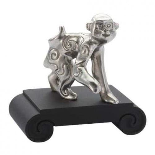 Tượng khỉ 12 con giáp pewter