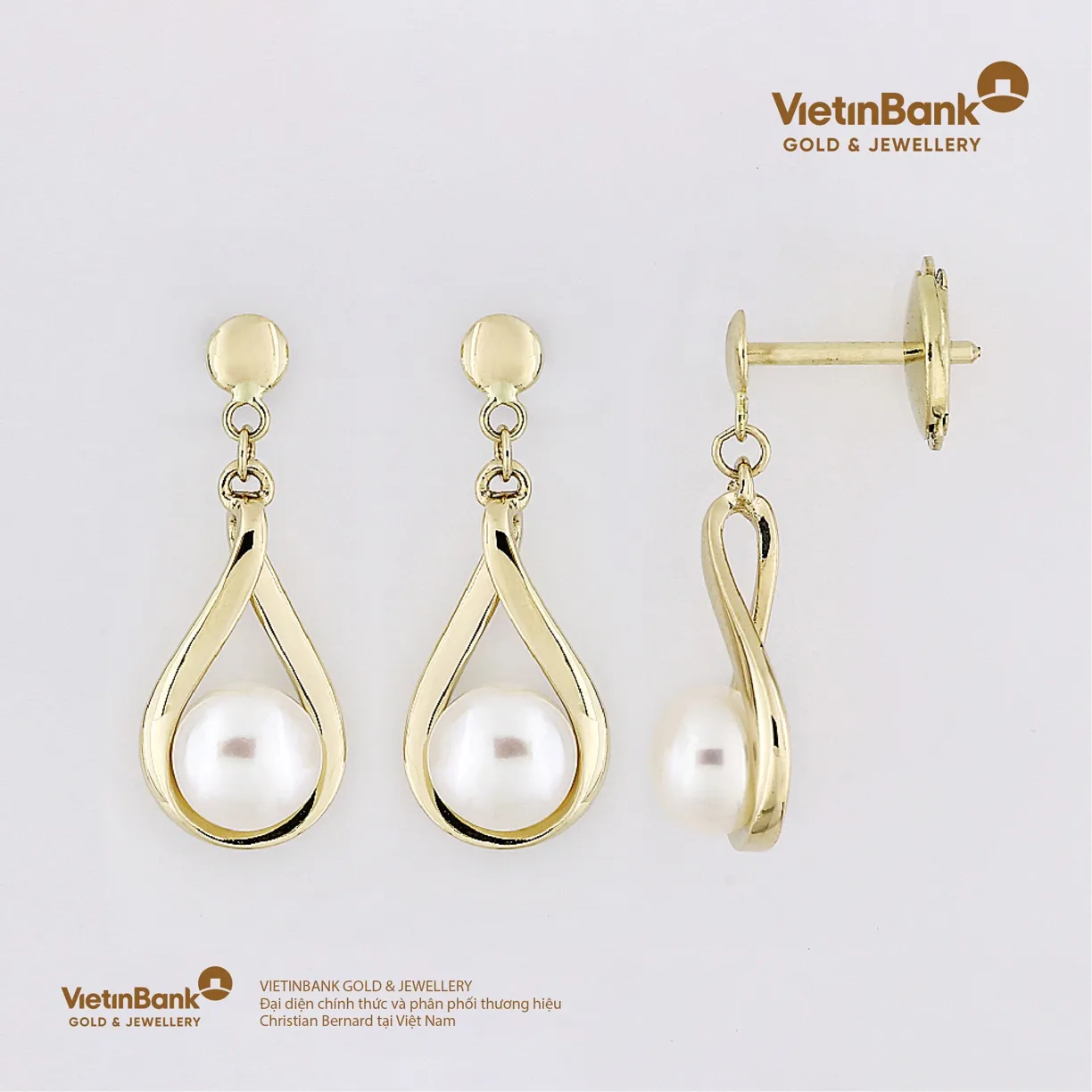 Hoa tai vàng vàng 18K (1.585)