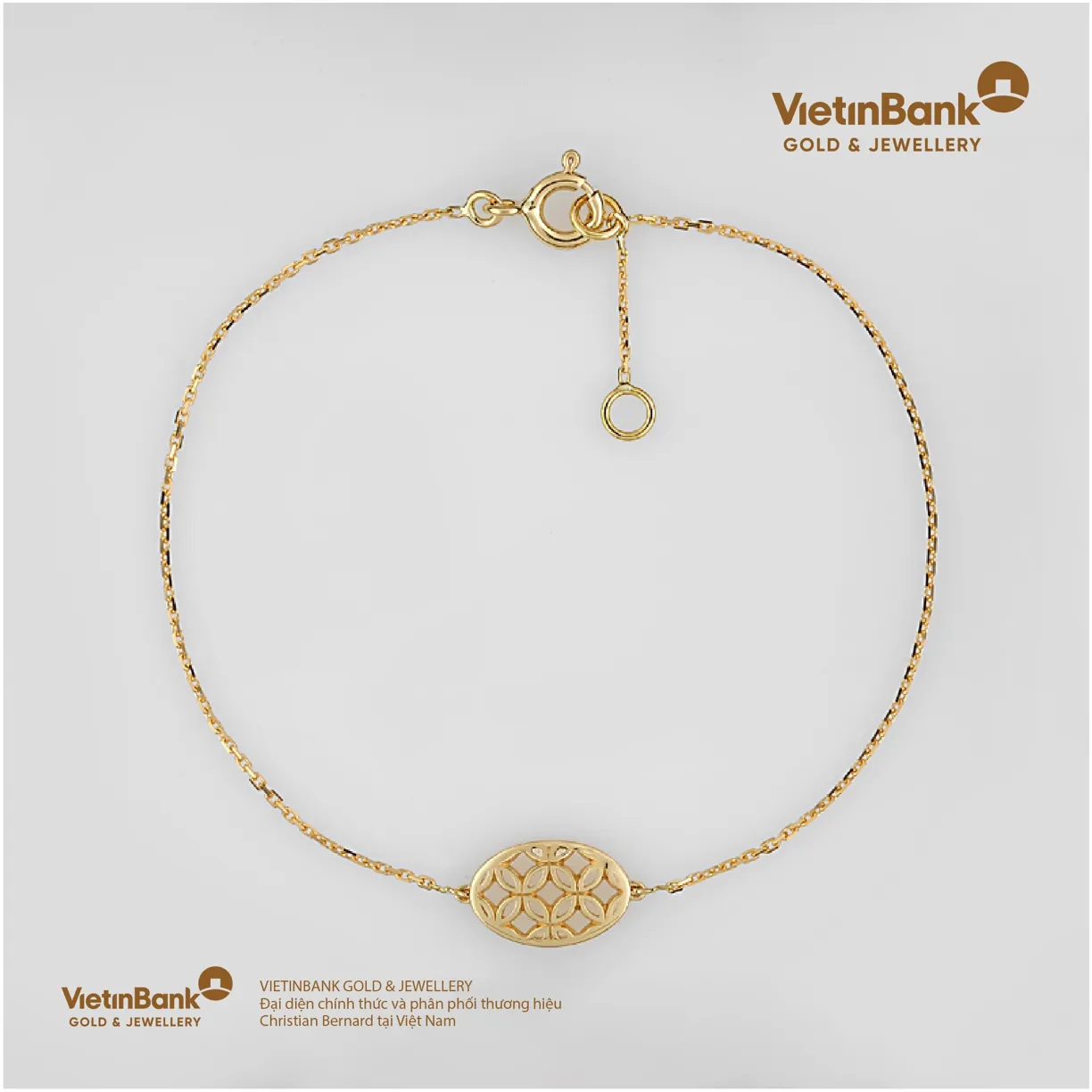 Lắc vàng vàng 18K (1.47)