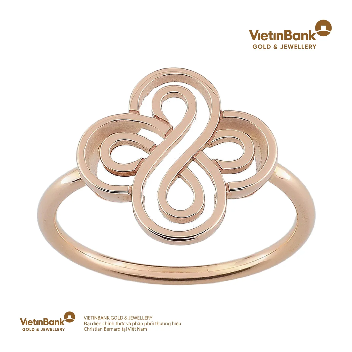 Nhẫn Cathérine vàng hồng 18K (2.39) 53
